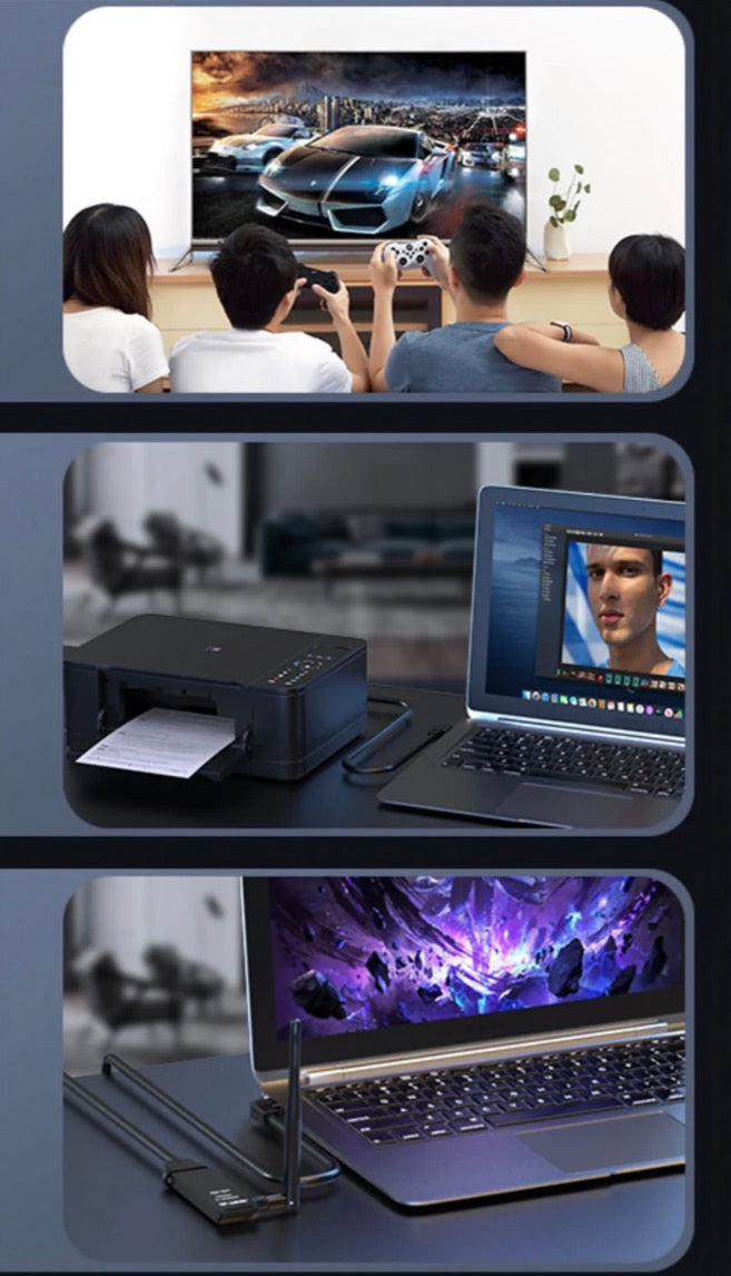 USB 2.0 A Extension Cable, Type A Male to Female Panel Mount Cable