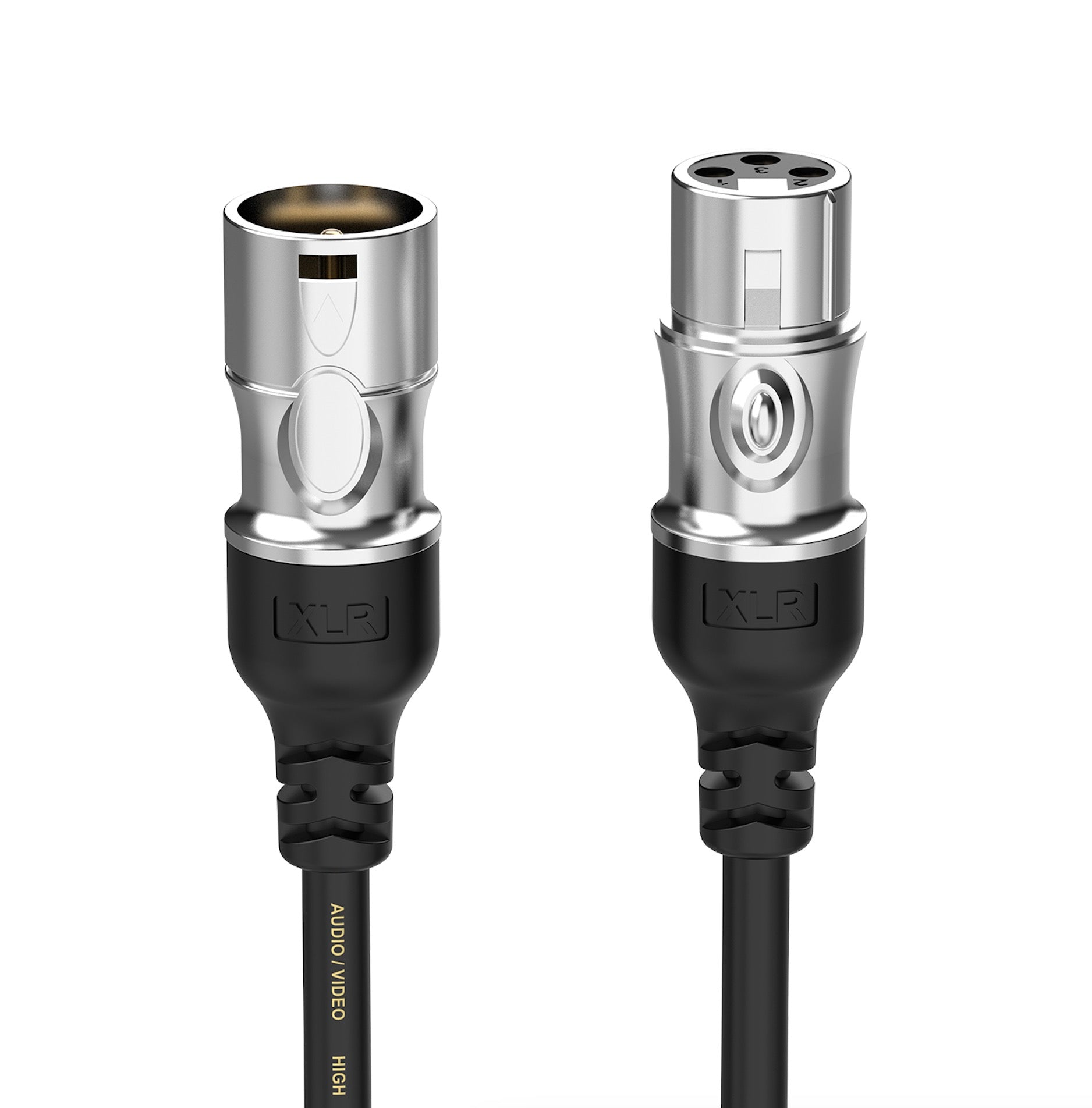 XLR 3Pin Microphone Cable for Studio, Amplifier, Mixer, Speaker, PA System, Live Music Recording