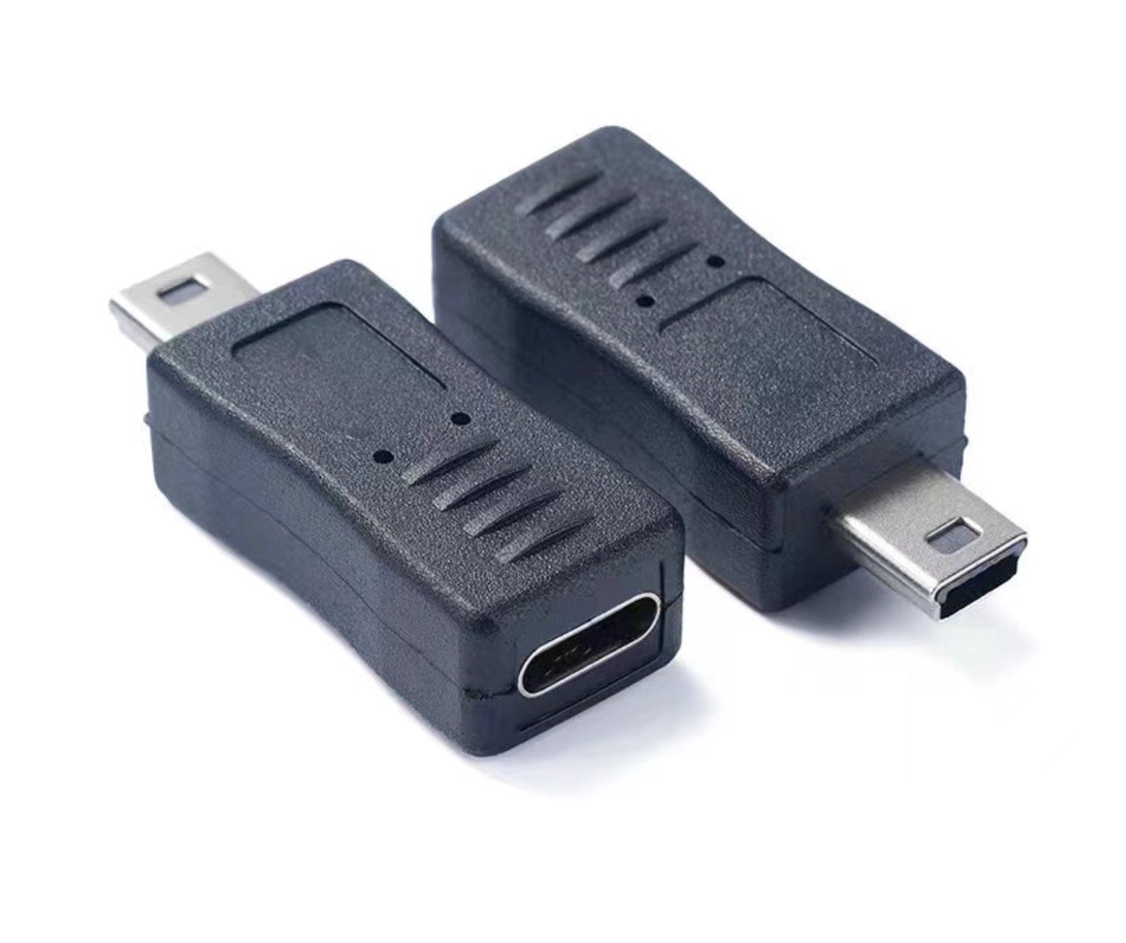Mini USB to USB C Adapter, Type C Female to Mini USB 2.0 Male Extender | Support Charge & Data Sync