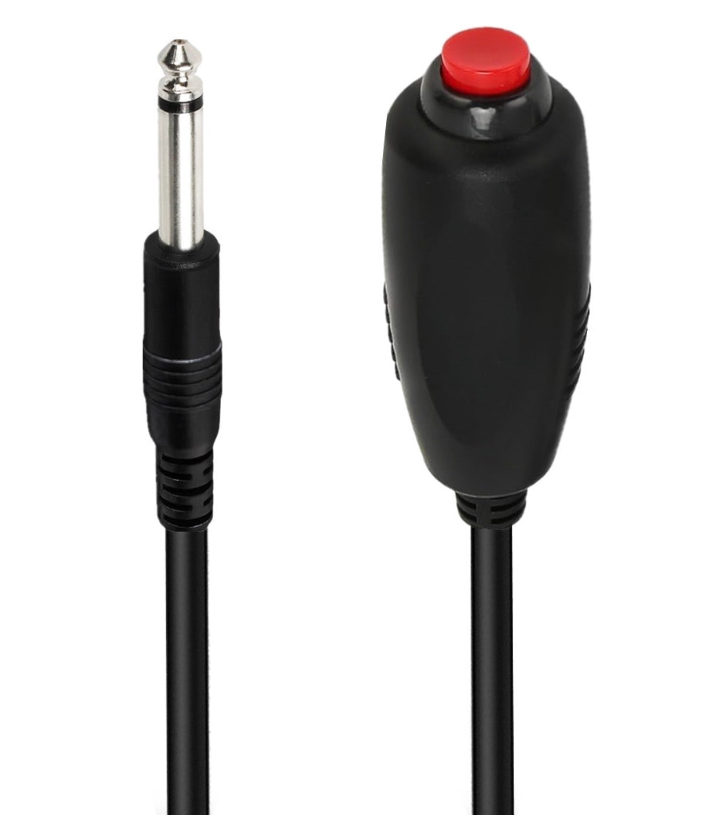 6.35mm 1/4" Phone Plug Cable with Bed Sheet Clip for Nurse Call Station 3m