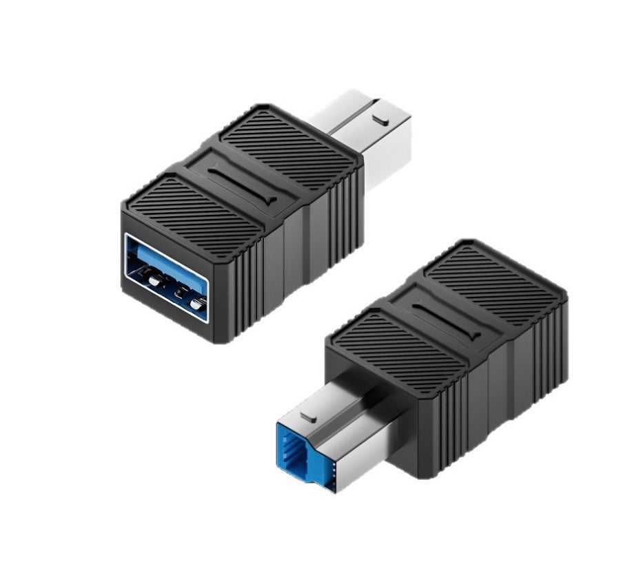 USB 3.0 Type B Male to USB 3.0 Type A Female Extension Adapter 5Gbps