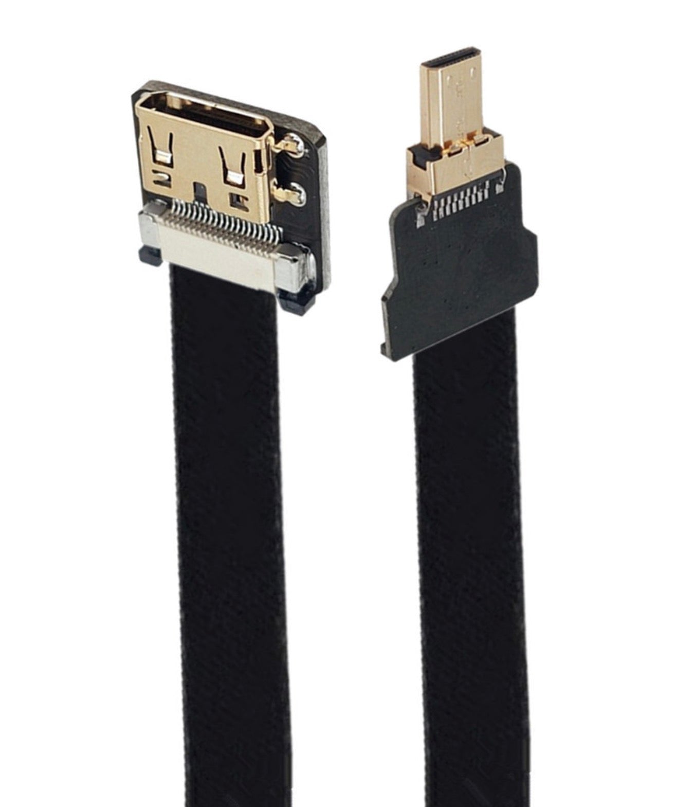 HDMI Female to Micro HDMI Male FPC Flat Cable for FPV HDTV Multicopter Aerial Photography