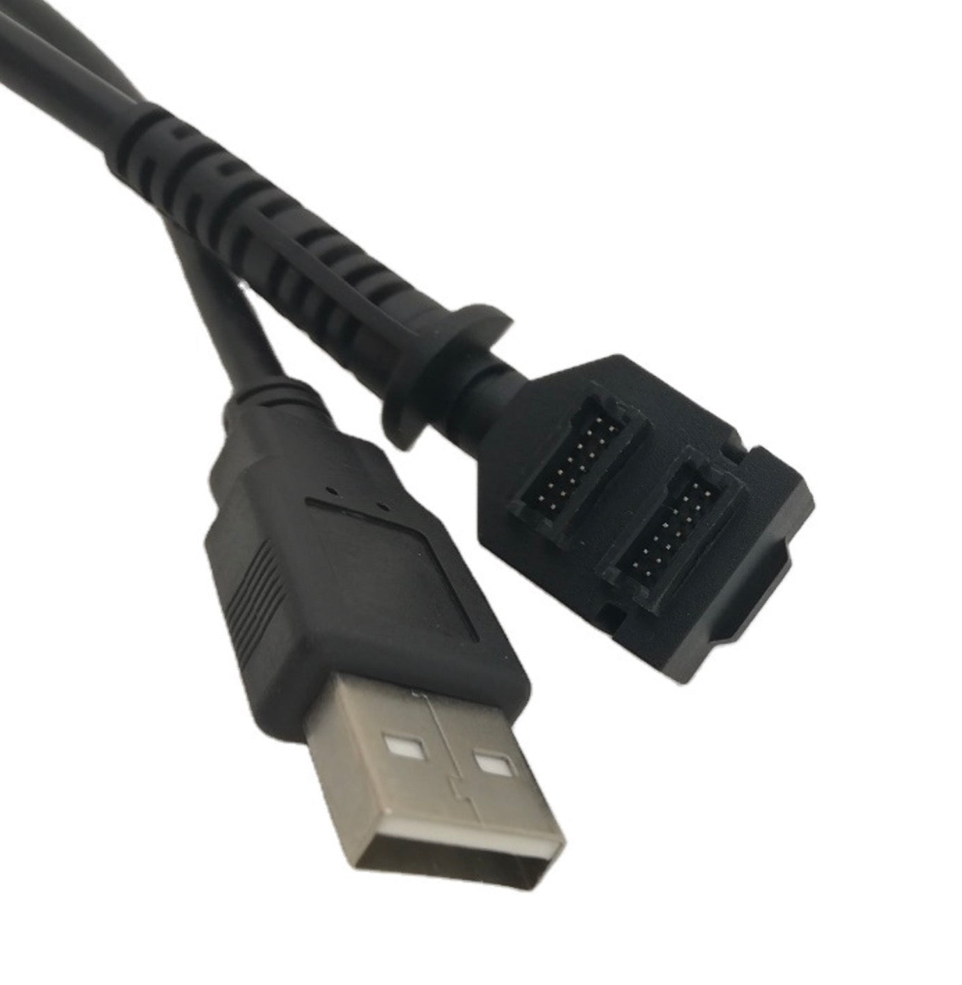 Double 14pin IDC to USB 2.0 A Male Power Charging Cable, for Verifone VX820 VX805