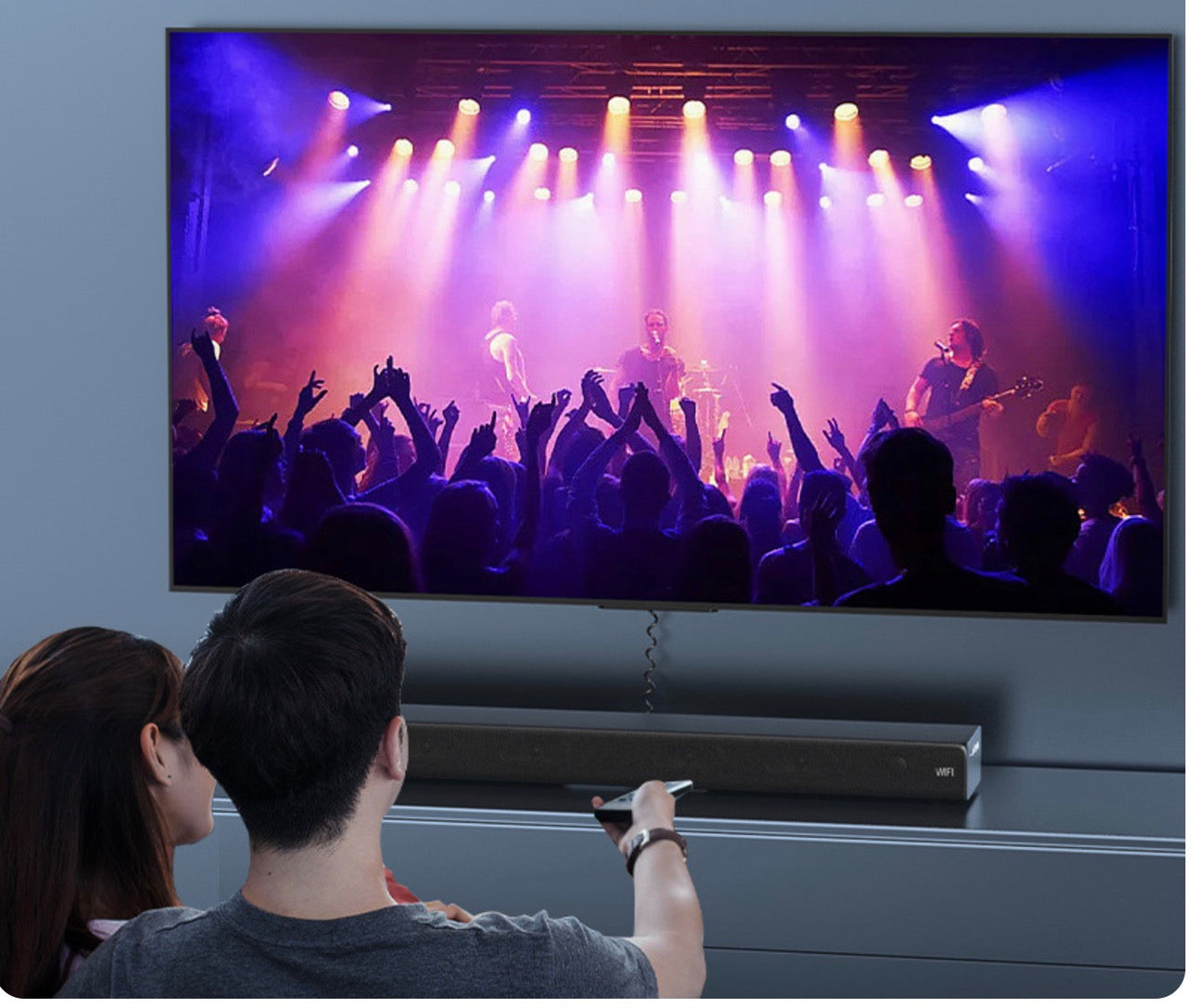 Mini HDMI Male to HDMI Male Coiled Video Cable | Extends to 2.4m