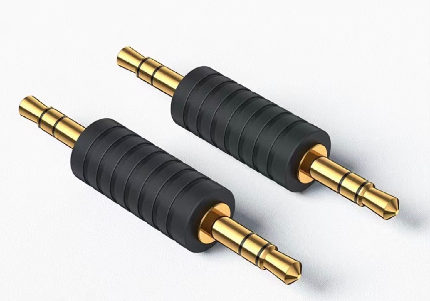 3.5mm Male to Male Audio Adapter, 3 Pole TRS to 3 Pole TRS Stereo Headphone Plug Extension Connector