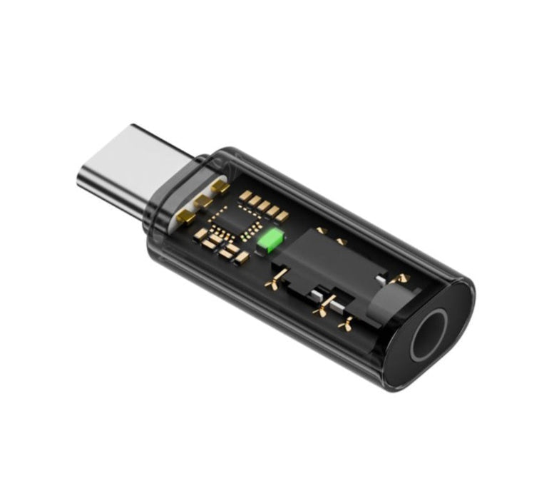 USB C to 3.5mm Audio Headphone Adapter, Type C to 3.5mm Jack Connector | Black