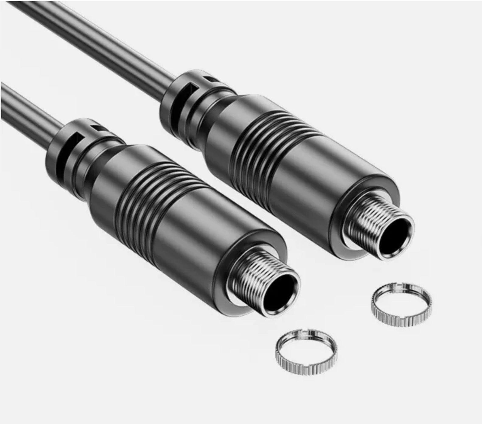 3.5mm Stereo Audio Extension Cable, Female to Female PVC Coating Resistance Connector 0.3m