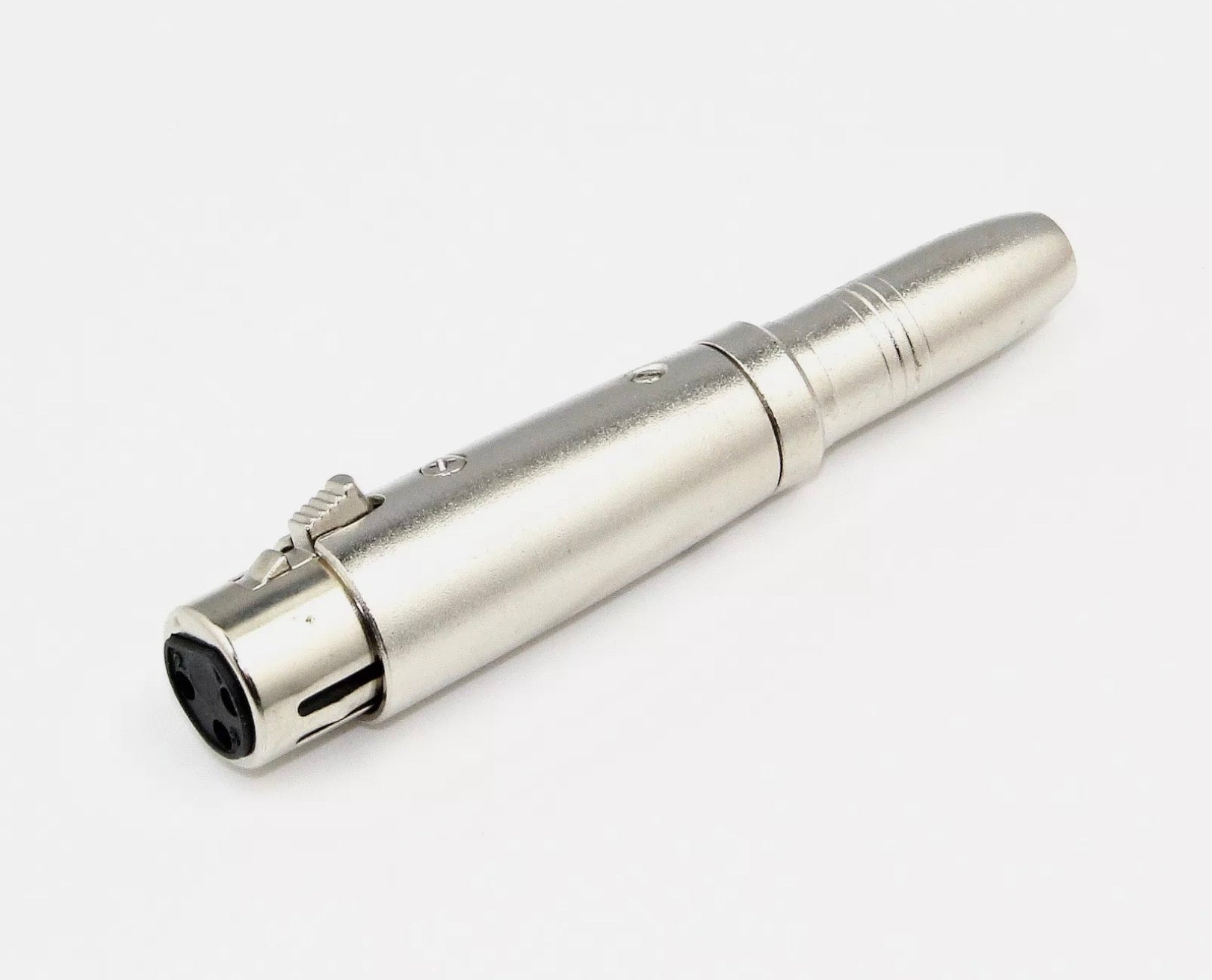 6.35mm (F) TRS to XLR (F) Connector, XLR 3 Pin Male to 1/4" Female Jack Socket Audio Adapter