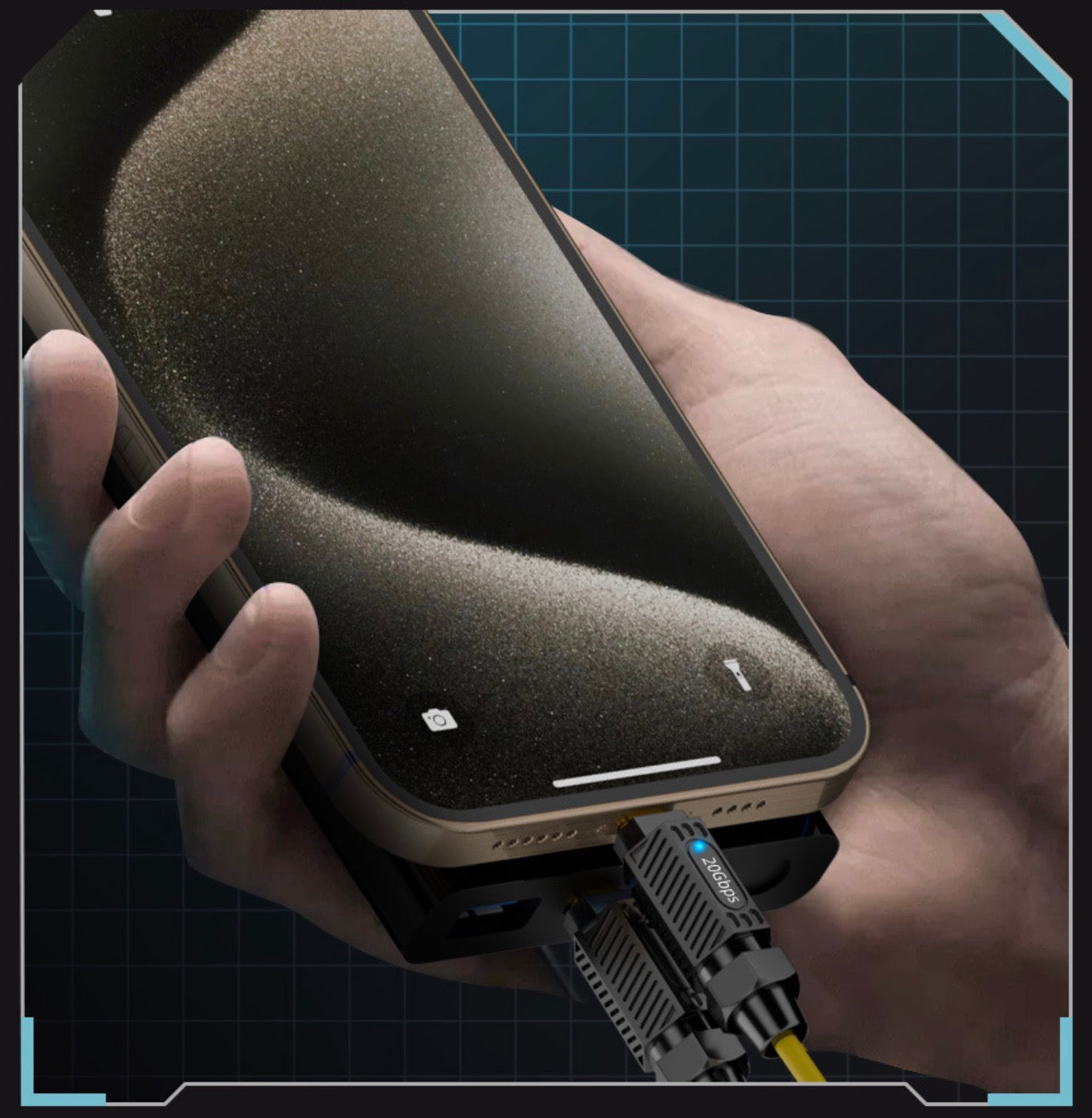 USB C Male to USB C Male Coiled Data Charging Cable 140W 20Gbps