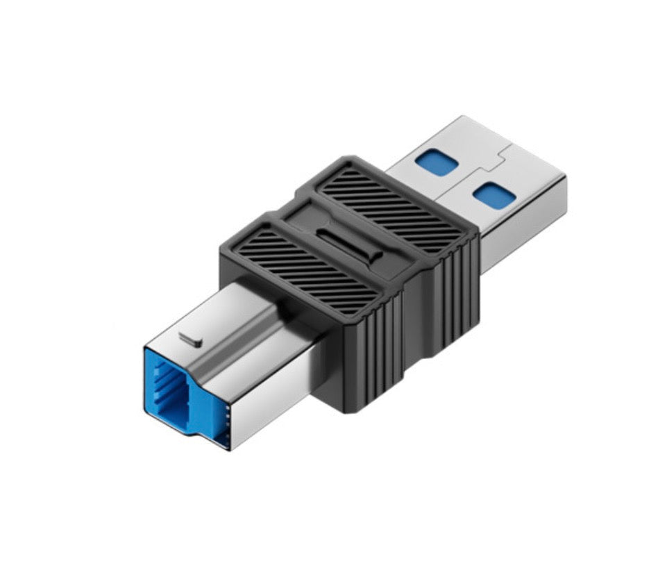 USB 3.0 Printer Cable, Type B Male to USB 3.0 Type A Male Data Adapter 5Gbps