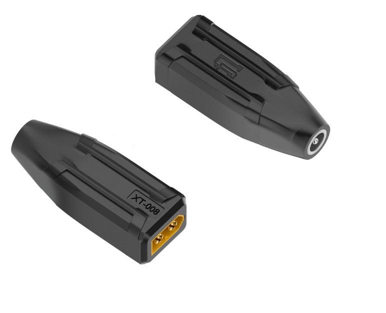 XT60 Male SC100 Protocol to DC 5.5x2.5mm Female Fast Charging Adapter