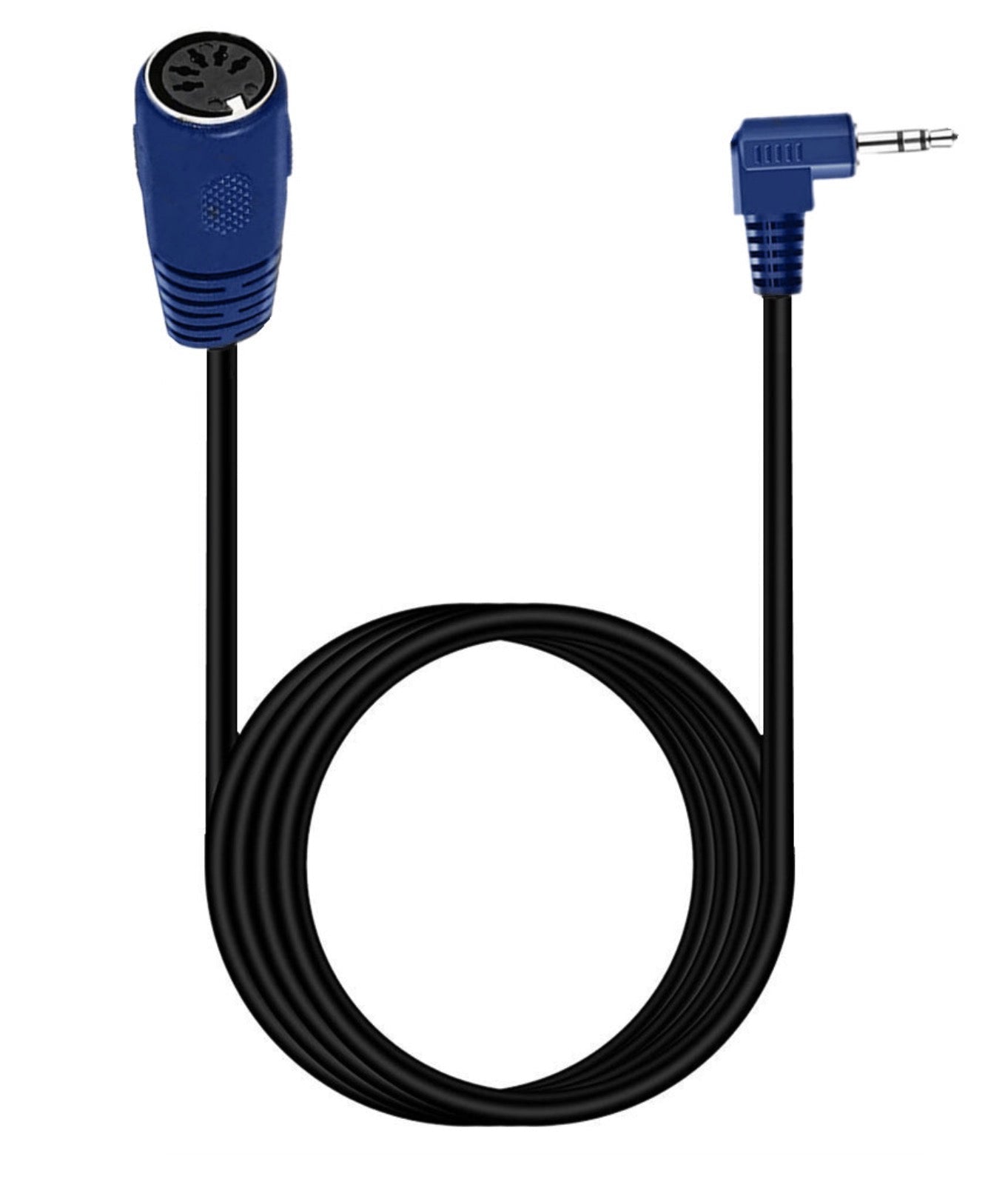 3.5mm 5 Pin Din MIDI Cable, 5-Pin DIN Plug Female to 3.5 (1/8in) TRS Stereo Male Jack Converter Cable