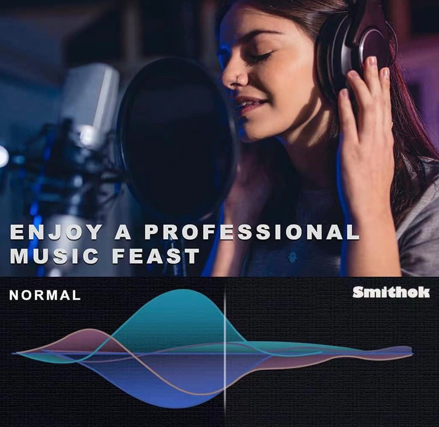 Headphone Adapter, 3.5mm Male to 6.35mm Female Stereo Audio Jack Extension Converter