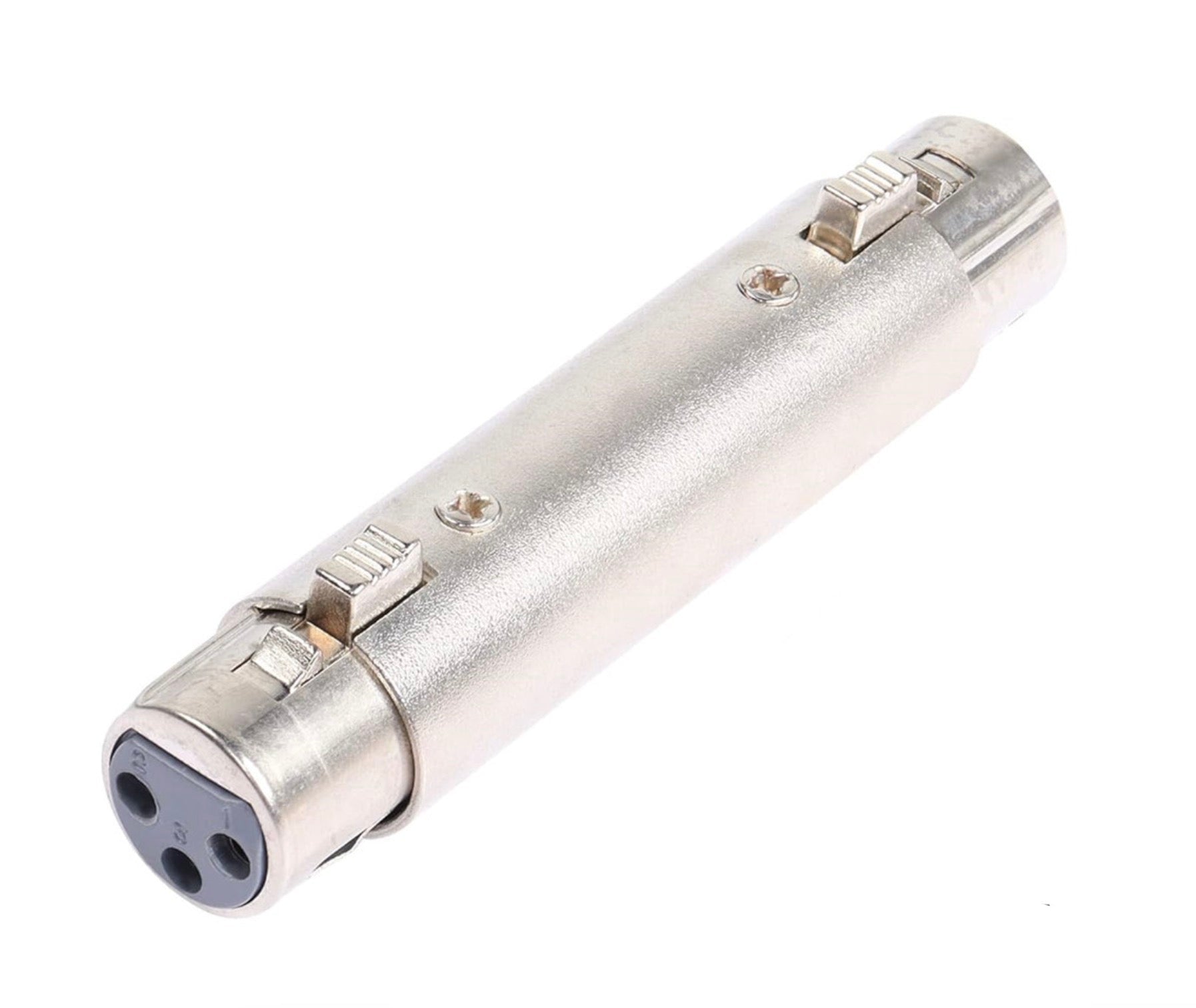 XLR 3Pin Microphone Line Adapter, 3Pole Female to Female Joint Extension Connector