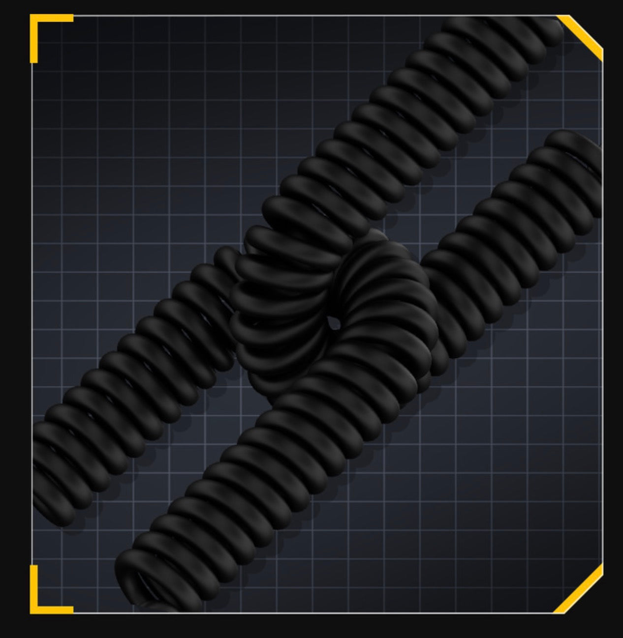 USB C to USB C Data PD Fast Charging Coiled Cable | 100W 20Gbps