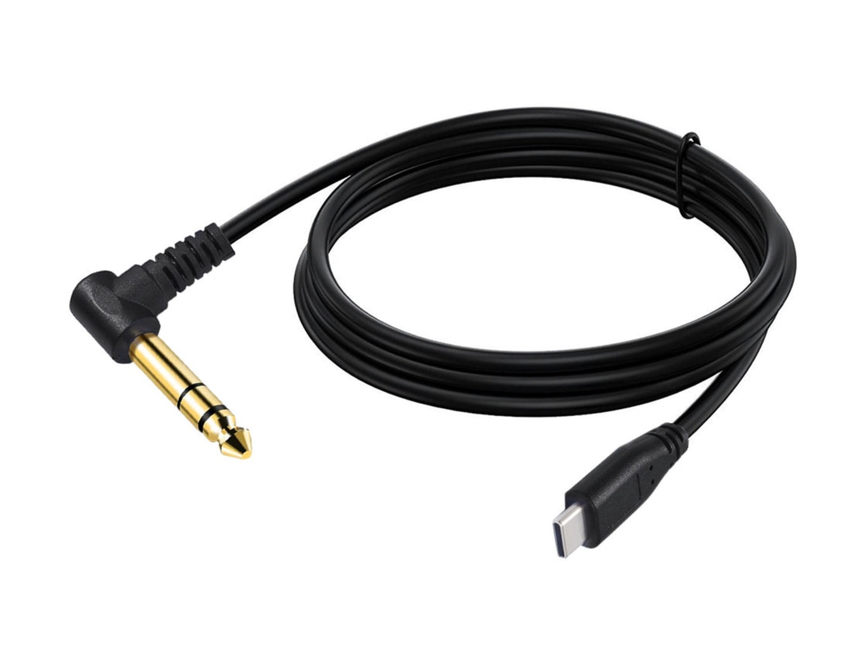 USB C to 6.35mm TRS Auxiliary Cable, 1/4 inch to Type C Audio Cord for Speaker, Amplifier, Mixing Console