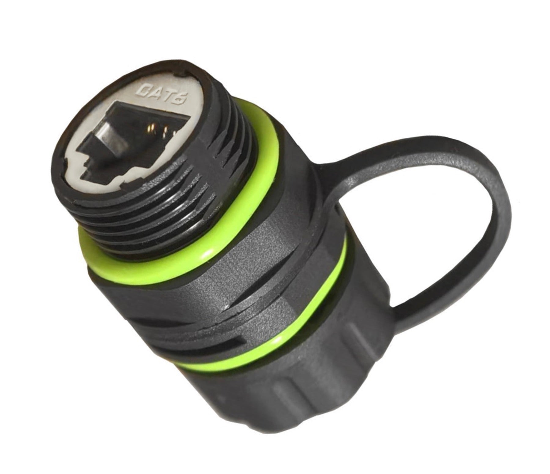 Cat6 Network Connector, M20 RJ45 Waterproof Female to Female Adapter | IP68 8P8C Shield Ethernet Coupler