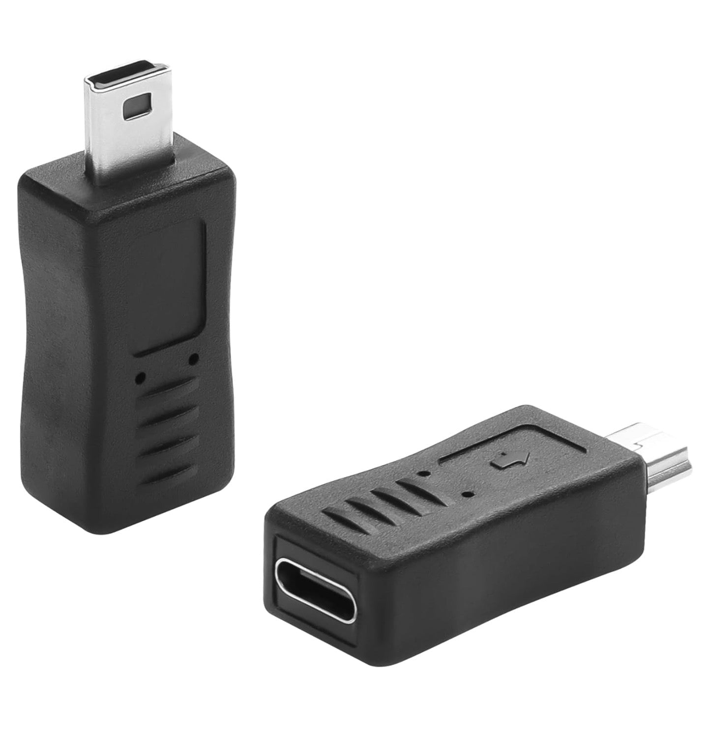 Mini USB to USB C Adapter, Type C Female to Mini USB 2.0 Male Extender | Support Charge & Data Sync