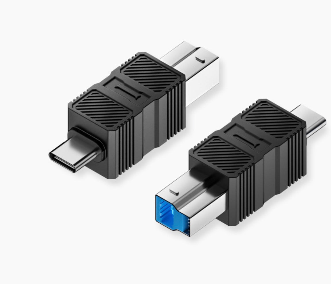 USB C Printer Cable, USB 3.0 Type B Male to USB-C Male Data Extension Adapter 5Gbps