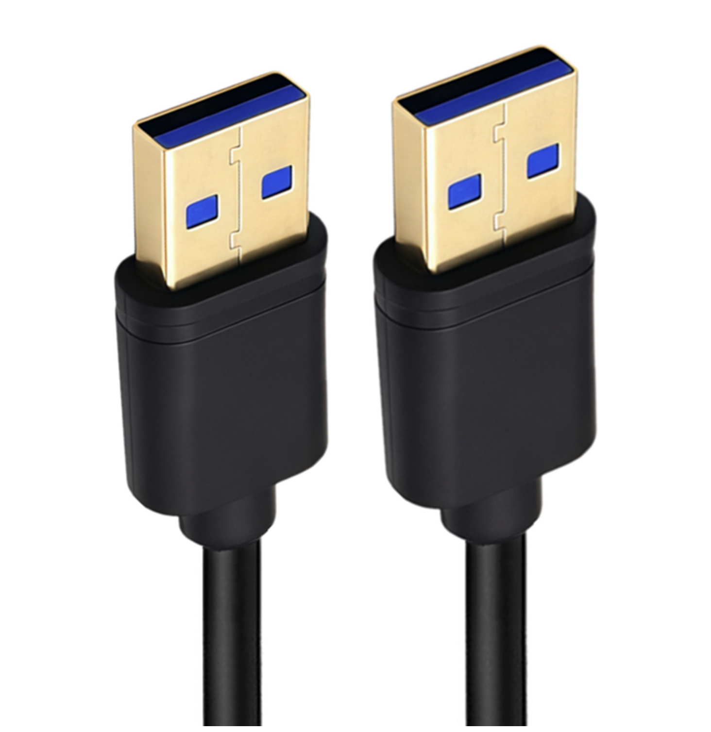 USB 3.0 A Male to A Male Cable – Gold Plated Super Speed Data Cord
