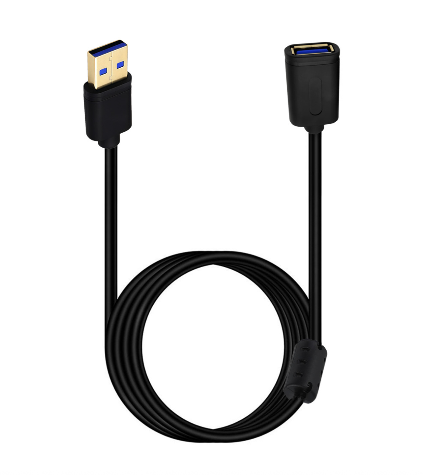 USB 3.0 Extension Cable, A Male to A Female Data Cord, 5Gbps