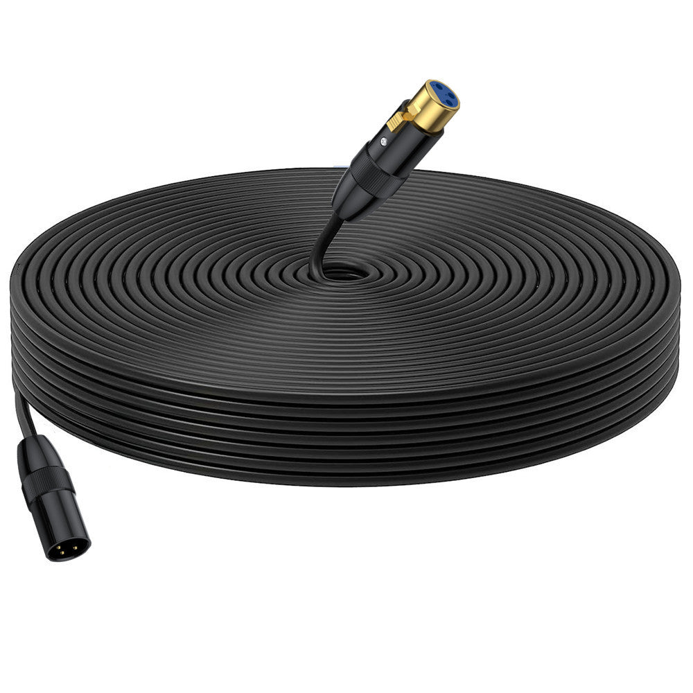 XLR 3Pin Male to XLR Female Balanced Shielded Audio Microphone Cable