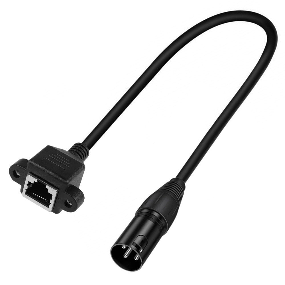 RJ45 to XLR DMX conversion lead