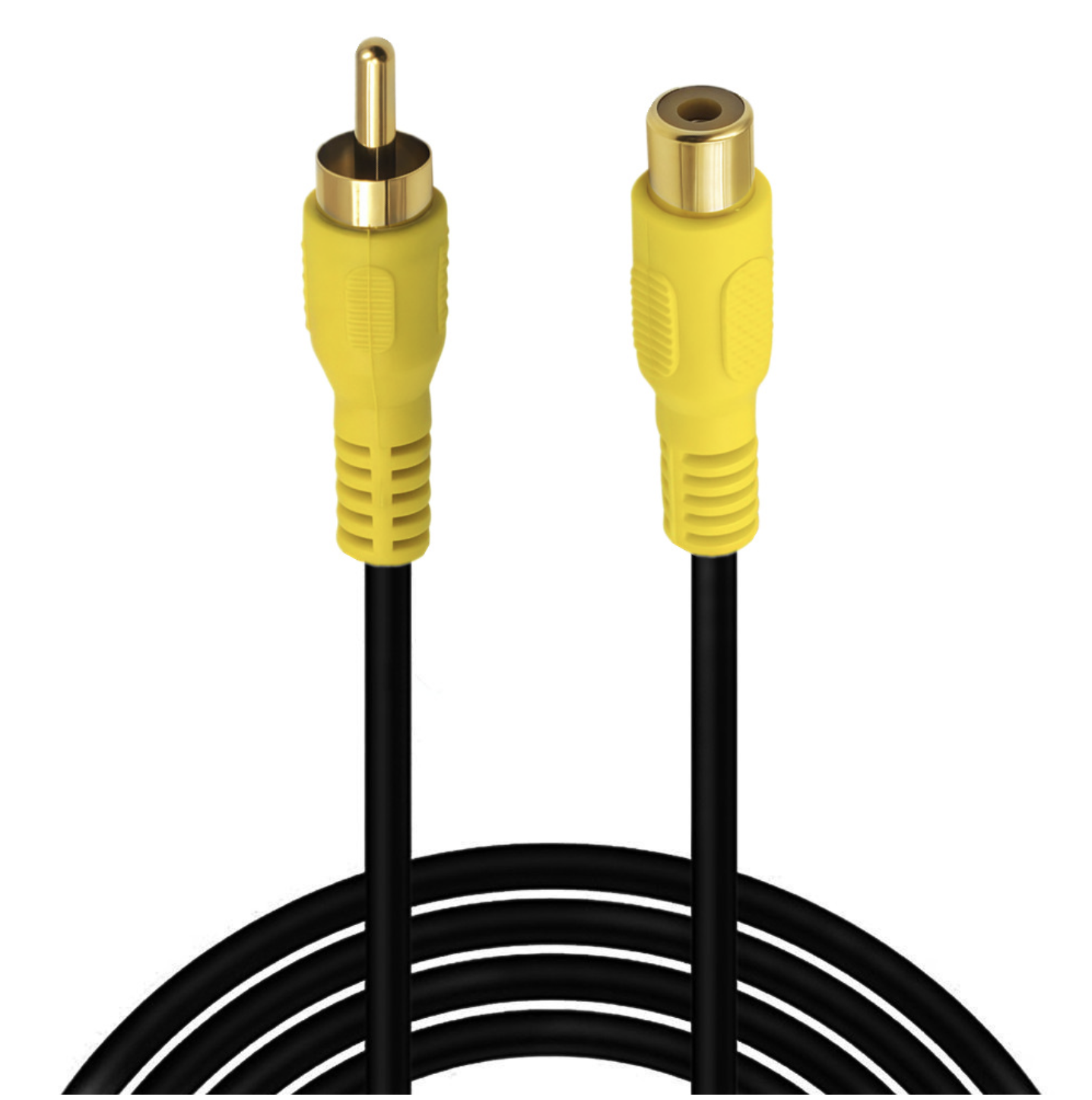 RCA Audio Extension Cable | Male to Female Adapter | Audio Extension Cord for Car Stereo, Home Theater & Sound Consoles