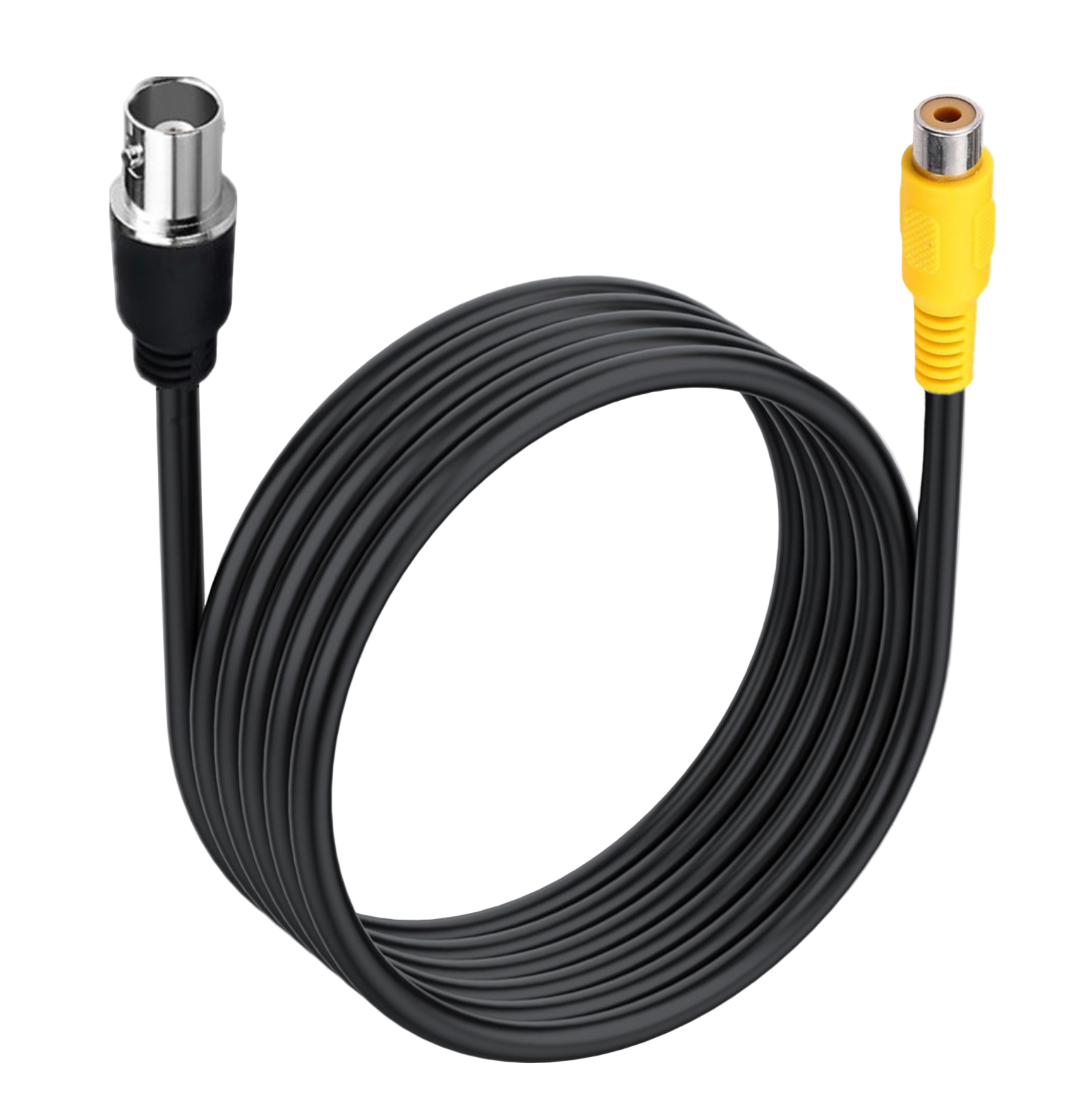 RG59 RCA Female to BNC Female Cable – 1.8m Video Connectivity Lead