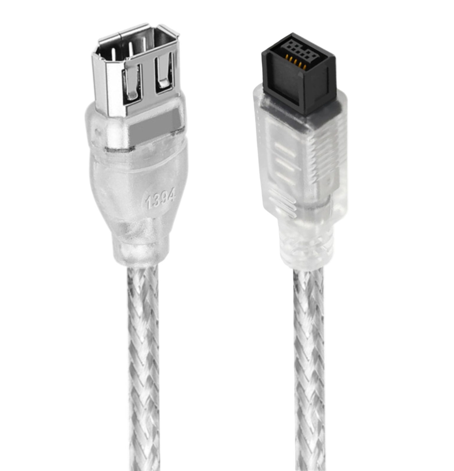 IEEE 1394 6-Pin Female to 1394b 9-Pin Male FireWire 400 to 800 Adapter Cable (20cm)