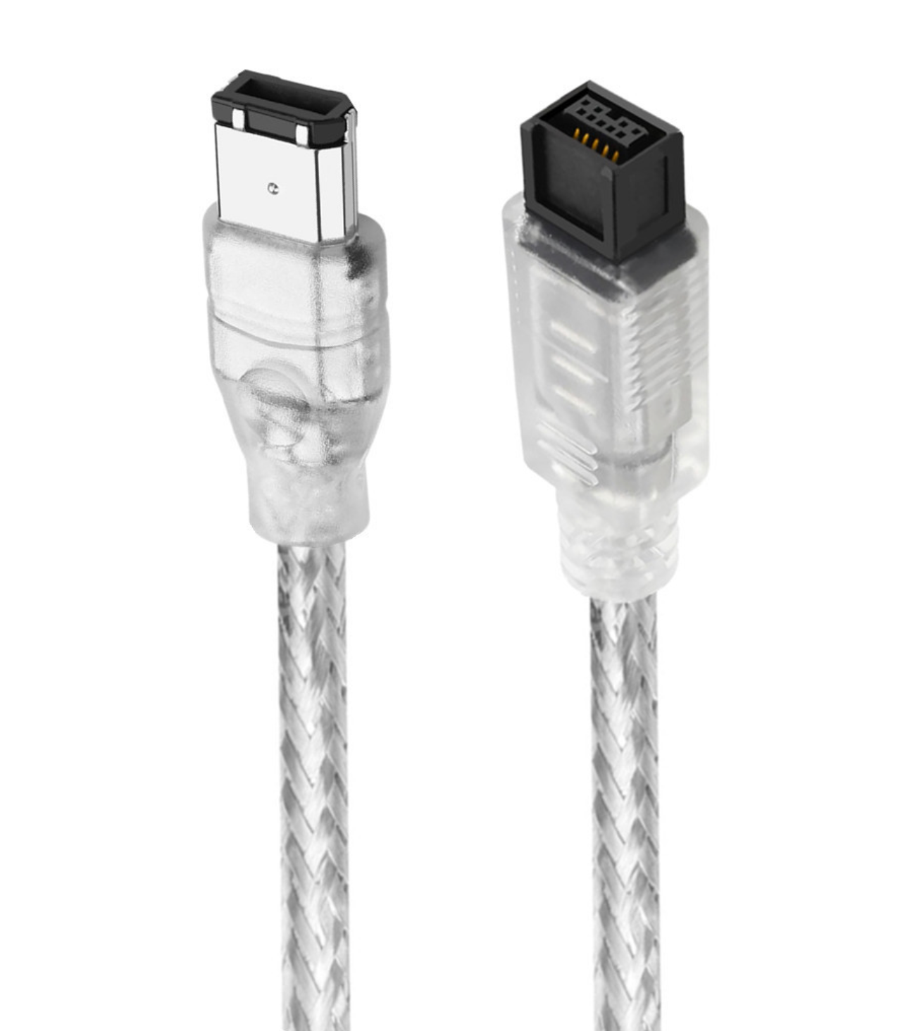 FireWire IEEE 1394B Cable 9-Pin to 6-Pin Male to Male Data Transfer Cord for DV Camcorder, Digital Camera, Computer