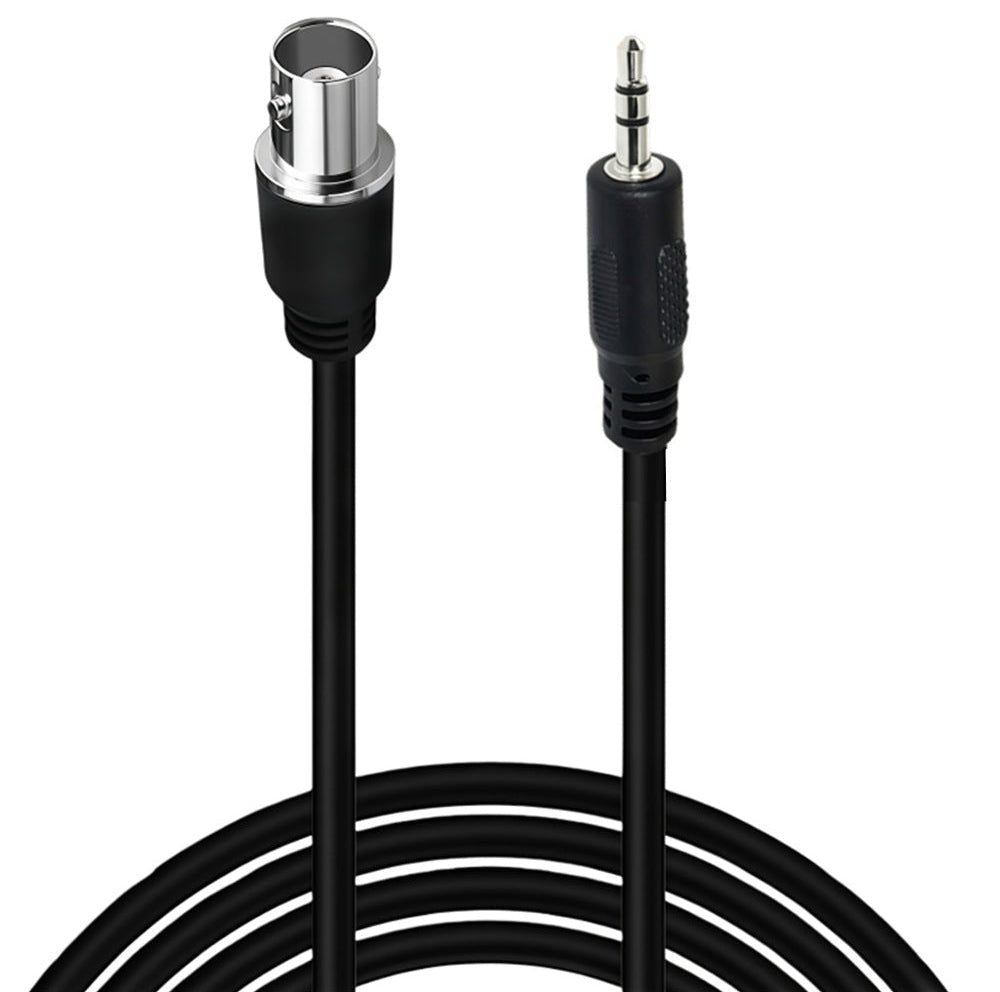 BNC female to 3.5mm male CCTV cable