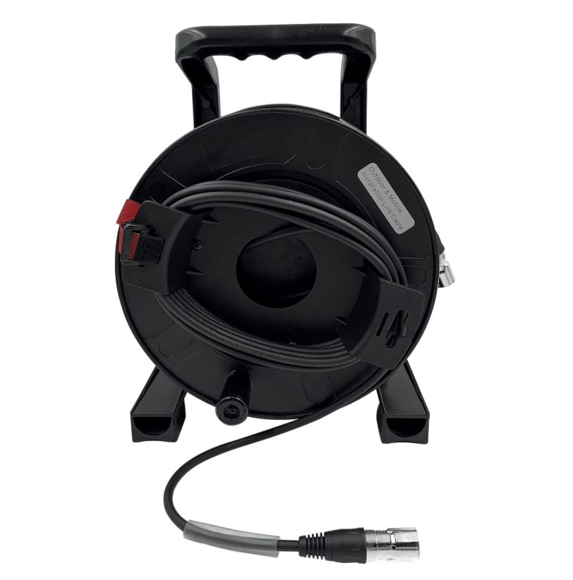 CAT6A S/FTP PUR Rugged Ethernet Cable Reel — REAN etherCON, Male to Male