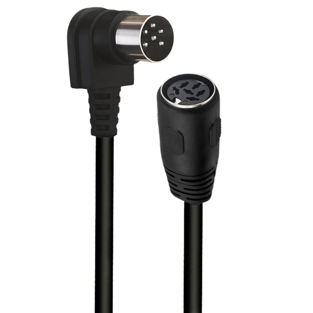 DIN 6 pin male to female cable