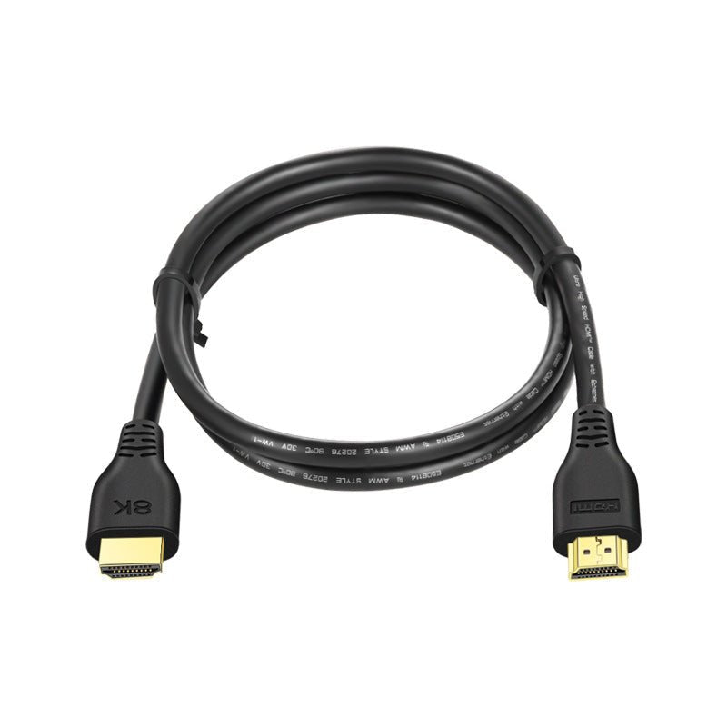 HDMI cable on a white background