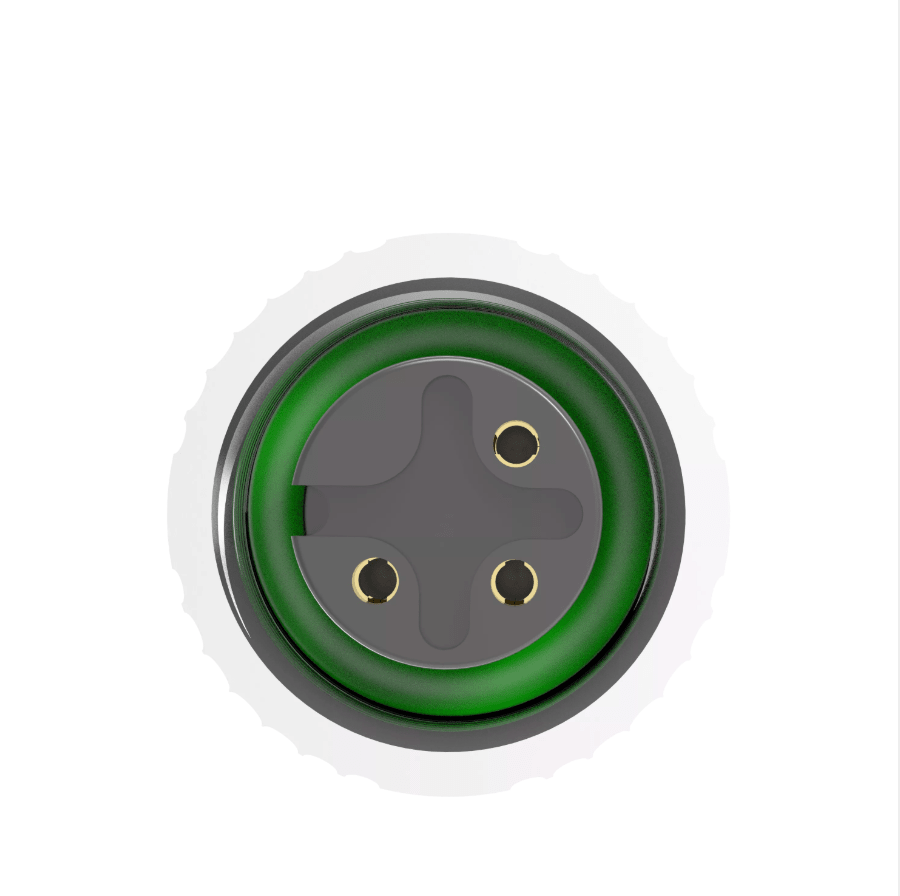Shielded M12 A-code 3-pole industrial automation cable assembly