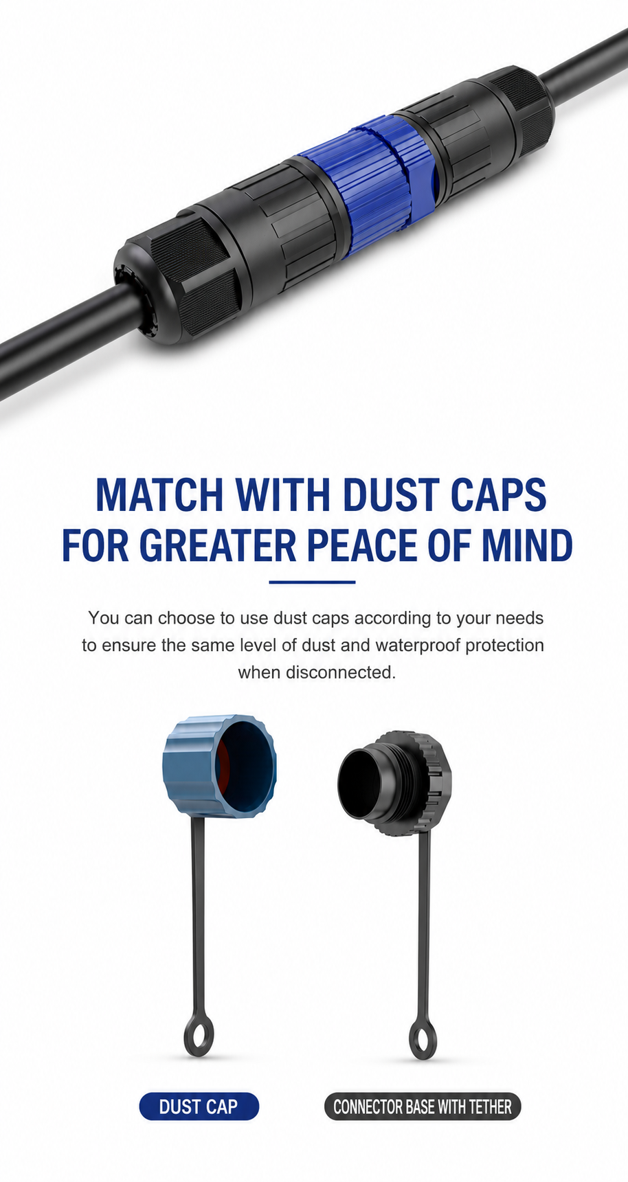 M15 waterproof cable connector
