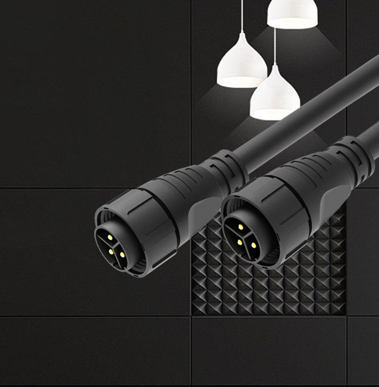 M25 3 pin solar inverter extension cable