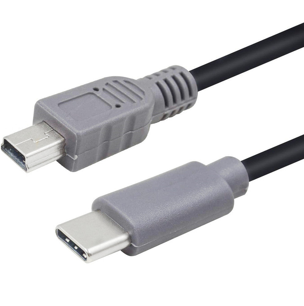 Mini USB B OTG cable for charging and 480Mbps data transfer
