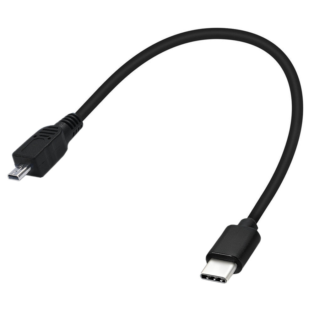 USB C to Mini B 8Pin Data OTG Cable Compatible with Nikon Panasonic Cameras