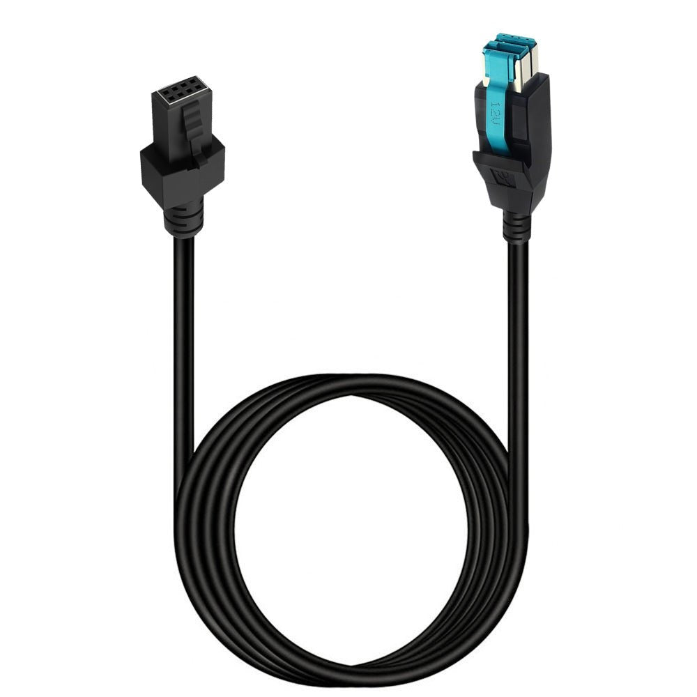 Powered USB 12V 2×4 cable for IBM POS printers