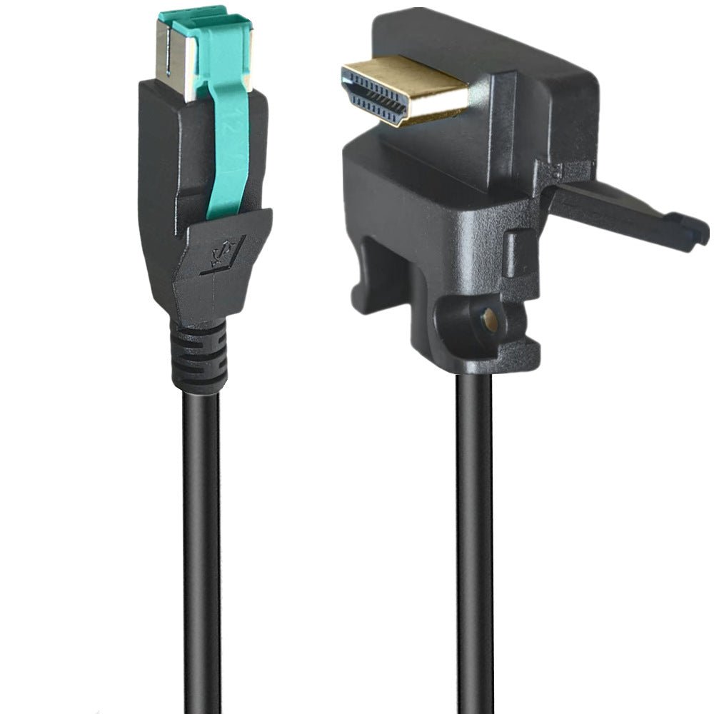 Powered USB 12V to Ingenico HDTV POS data cable 2m