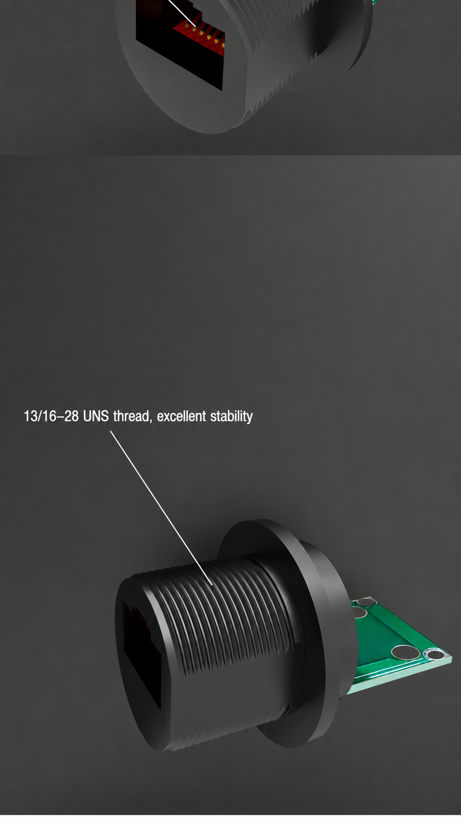 RJ45 waterproof Ethernet socket