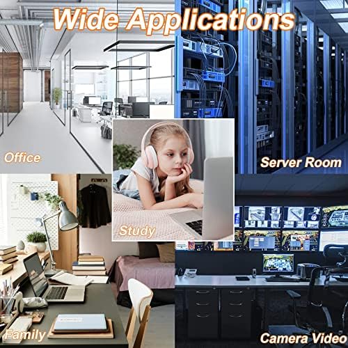 Cat 8 Ethernet Cable, High Speed Gigabit Braided RJ45 Lan Patch Network Cable | 40Gbps 2000Mhz