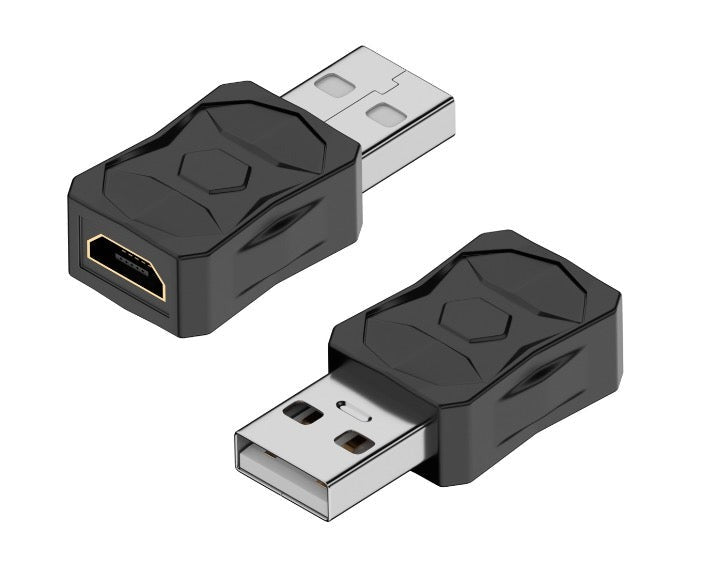 USB 2.0 Type A male to Mini USB 5 pin female adapter for charging and data transfer