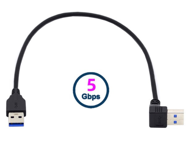 flexible USB A 3.0 cable for tight space routing