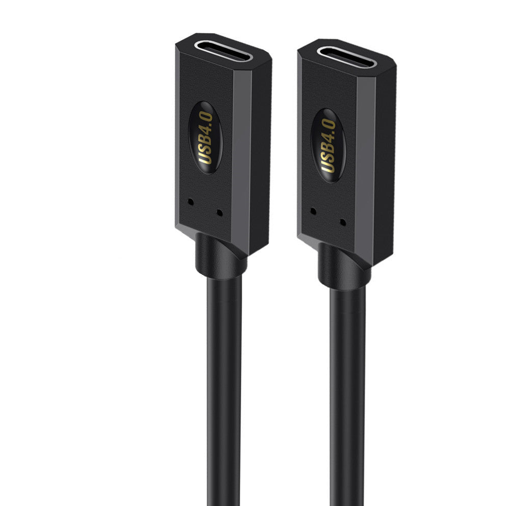 USB-C coiled extension cable for gaming and workstation setups