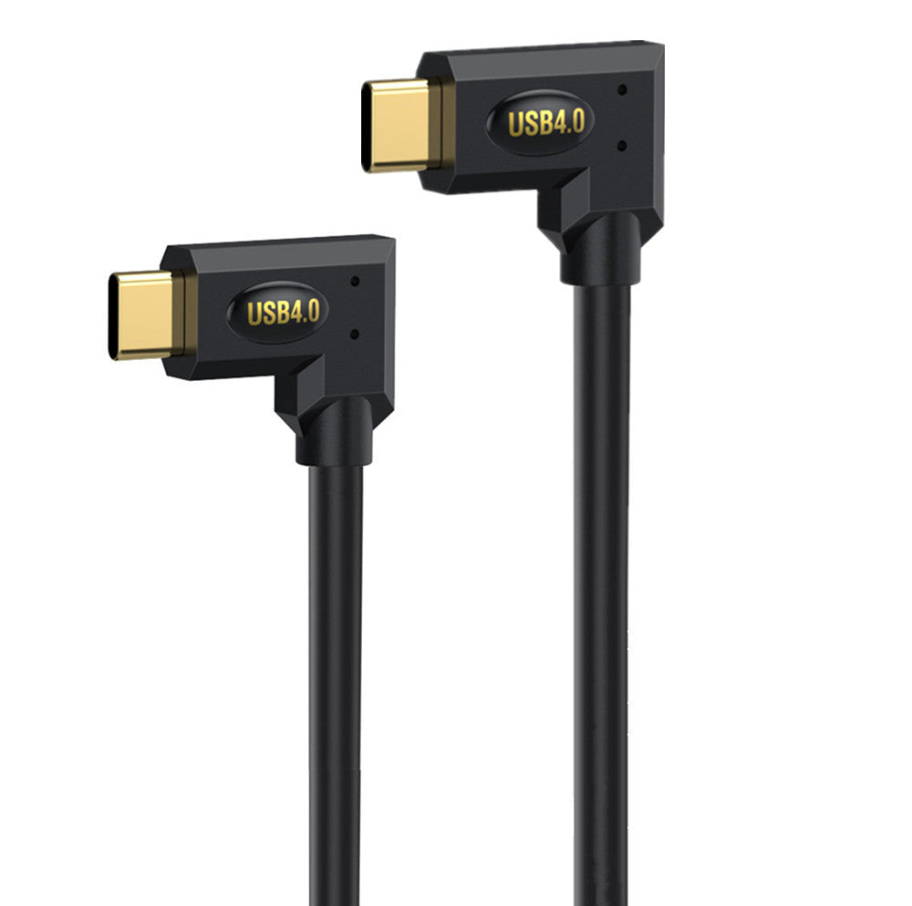 USB-C coiled fast charging cable for gaming and workstation setups