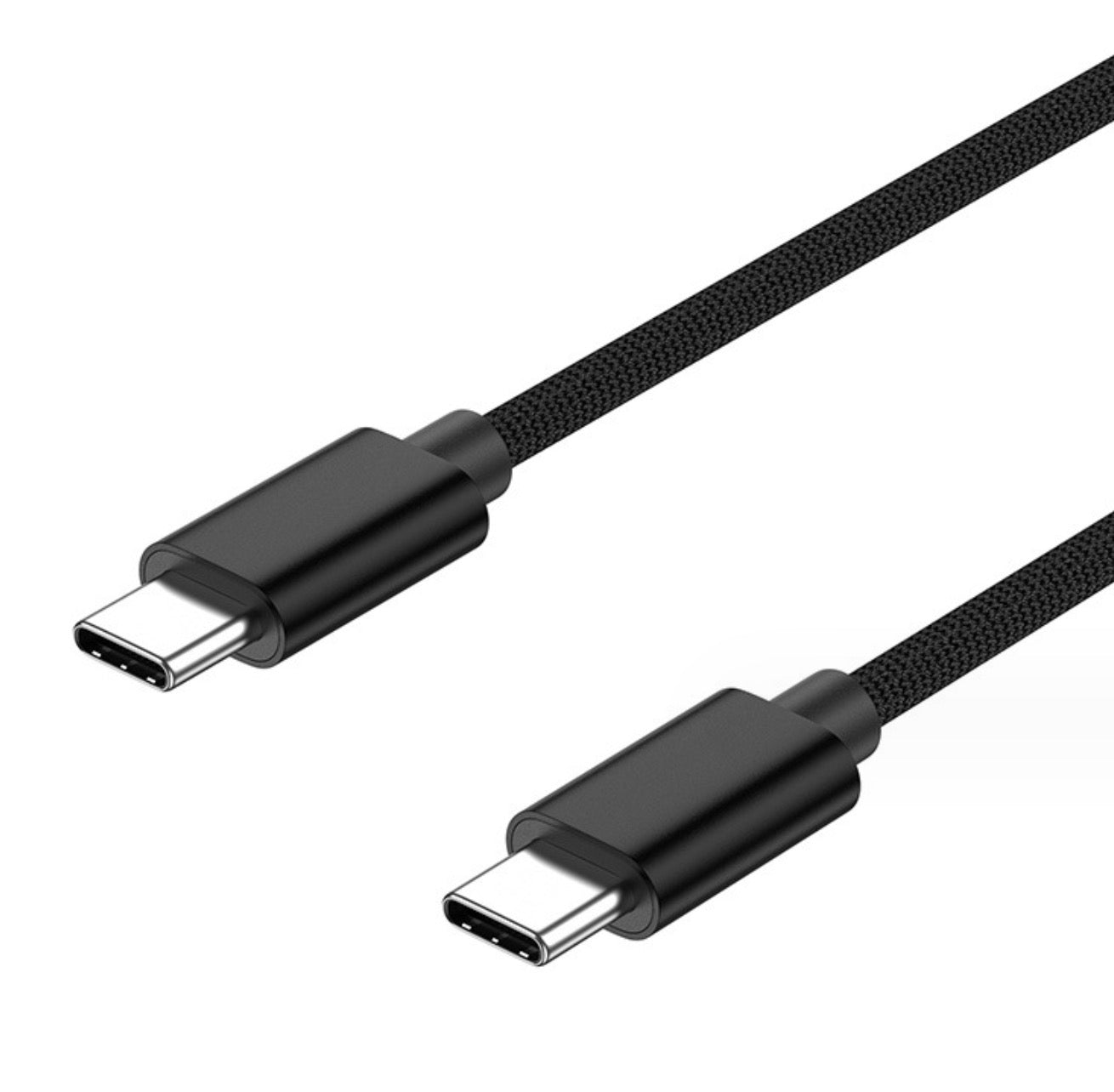 USB C to USB C 60W fast charging cable with braided design