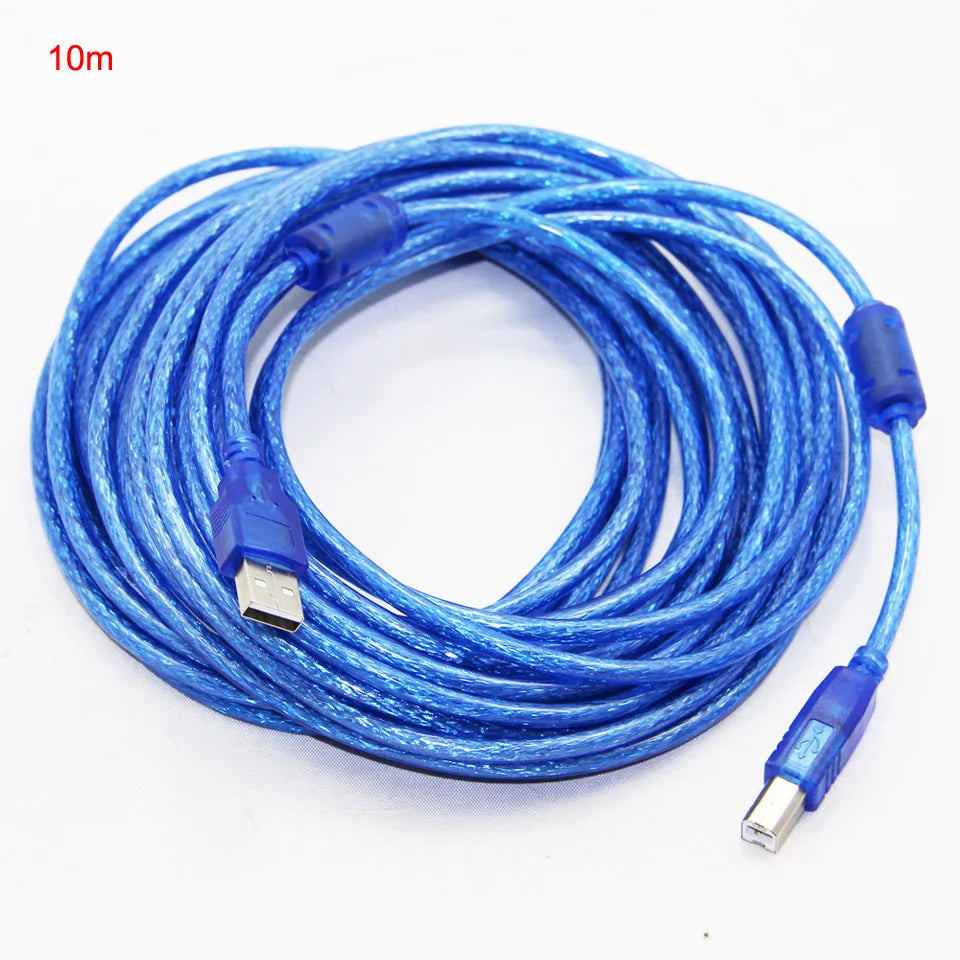 USB 2.0 Type A to Type B Printer Scanner Cable
